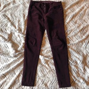 American Eagle Corduroy Jeggings Size 2 Regular